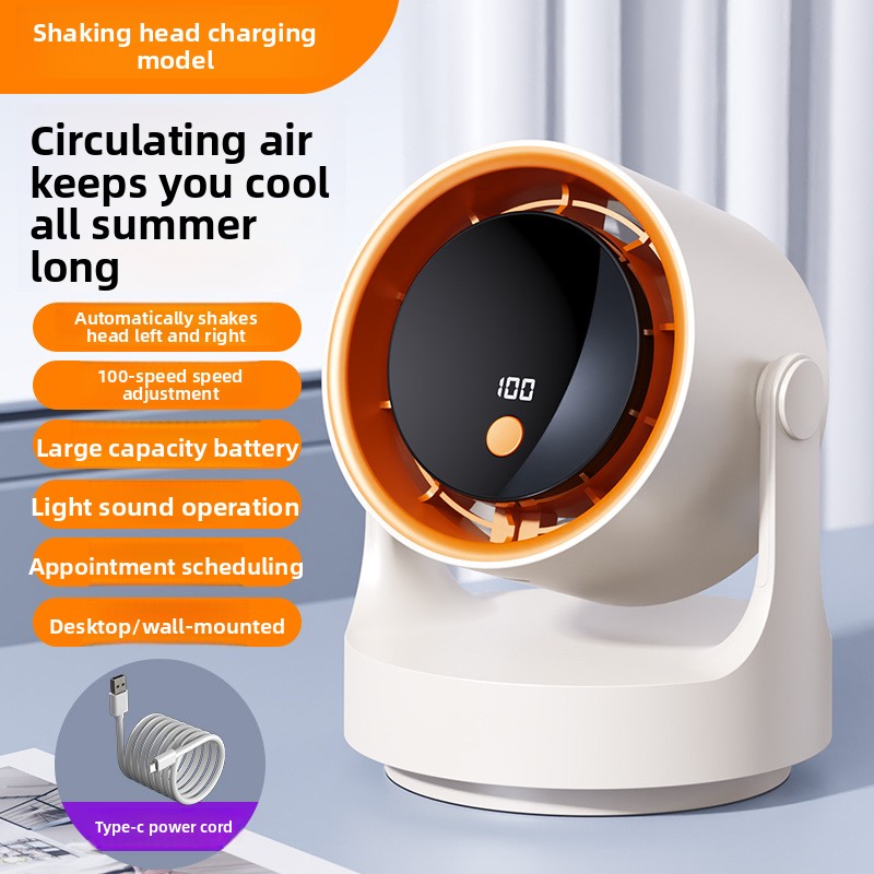 Desktop USB Rechargeable Fan