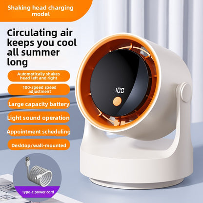 Desktop USB Rechargeable Fan