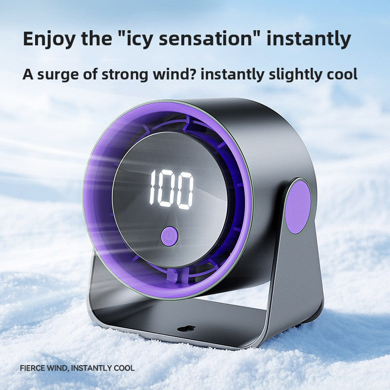 Desktop USB Rechargeable Fan