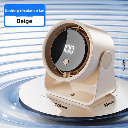 Desktop USB Rechargeable Fan
