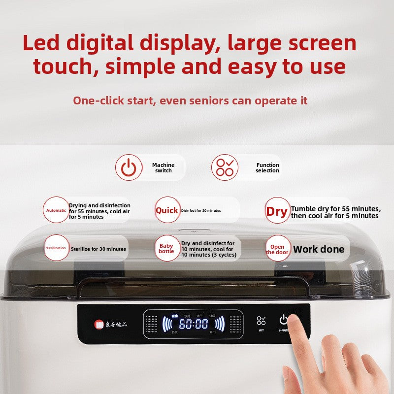 Desktop UV Sterilization Cabinet with Heating Dry Function