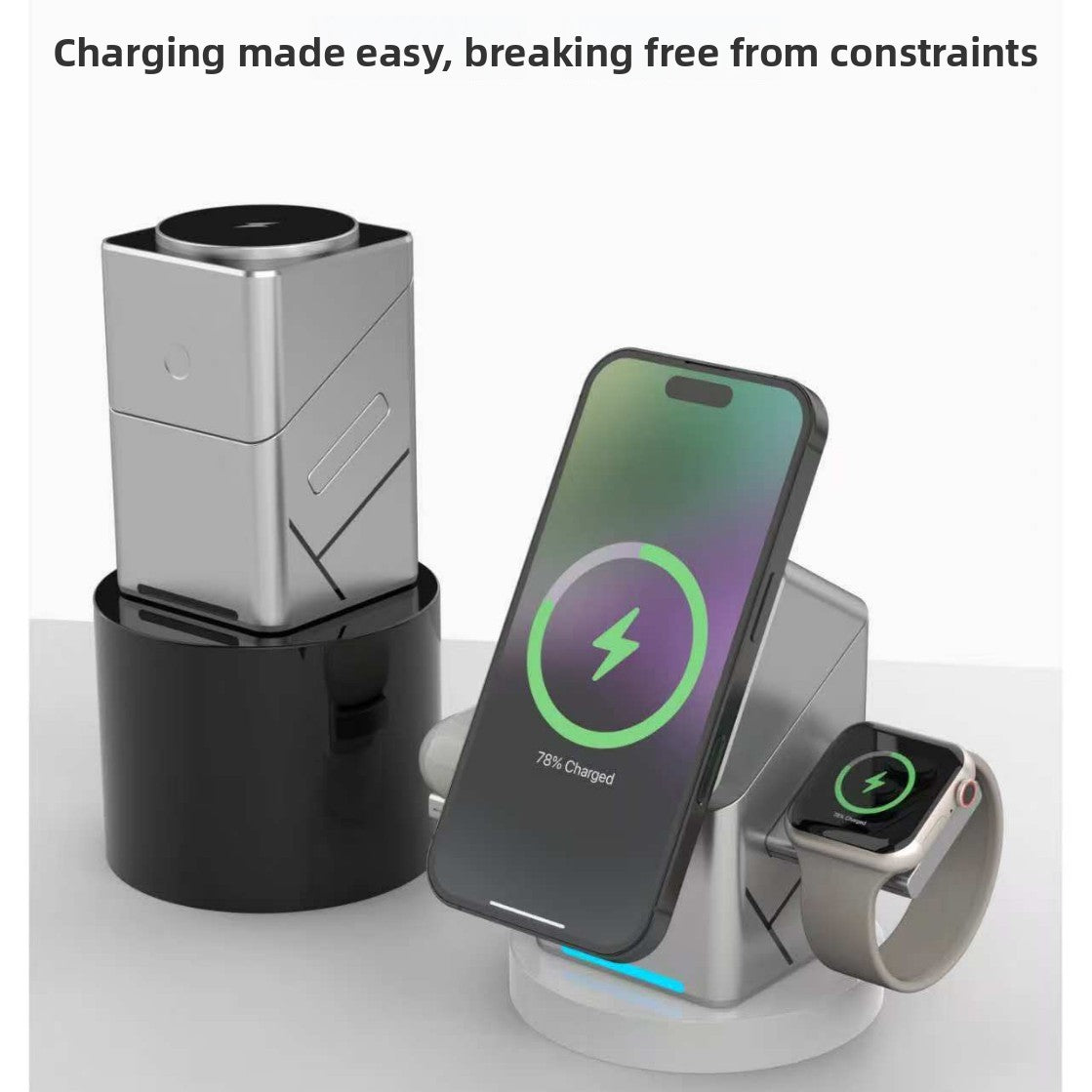 Desktop wireless charger