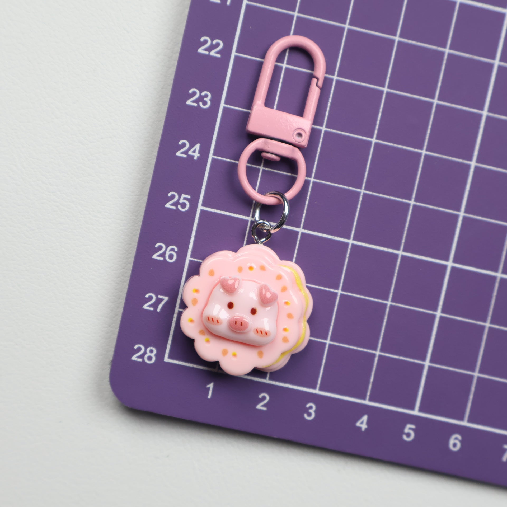 Dessert Piggy Keychain