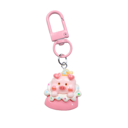 Dessert Piggy Keychain