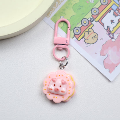 Dessert Piggy Keychain