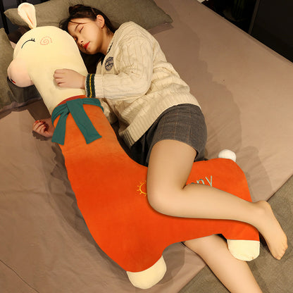 Detachable and washable large-sized plush toy for sleeping