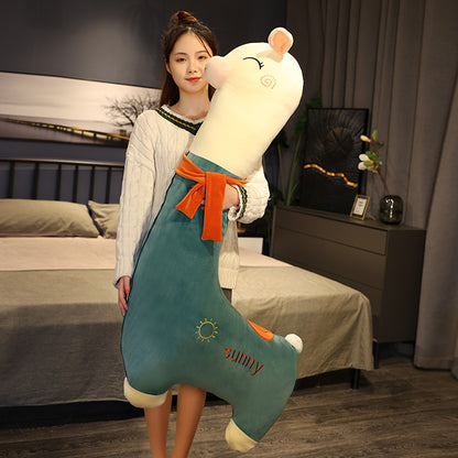 Detachable and washable large-sized plush toy for sleeping