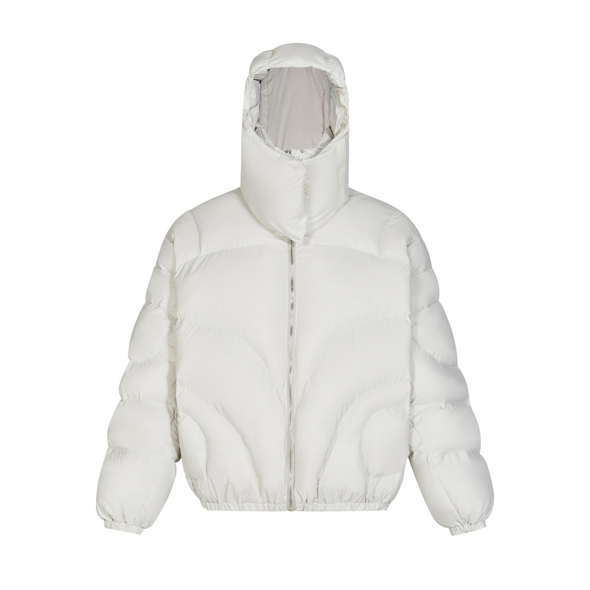 Detachable cap collar cotton-padded jacket