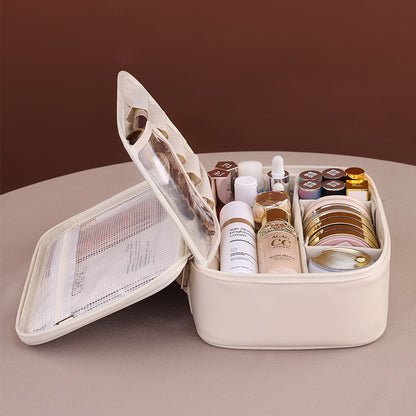 Detachable Compartment Cosmetic Storage Bag