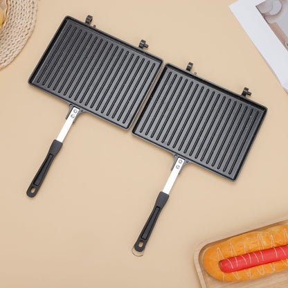 Detachable Dual-Sided Sandwich Toaster Pan