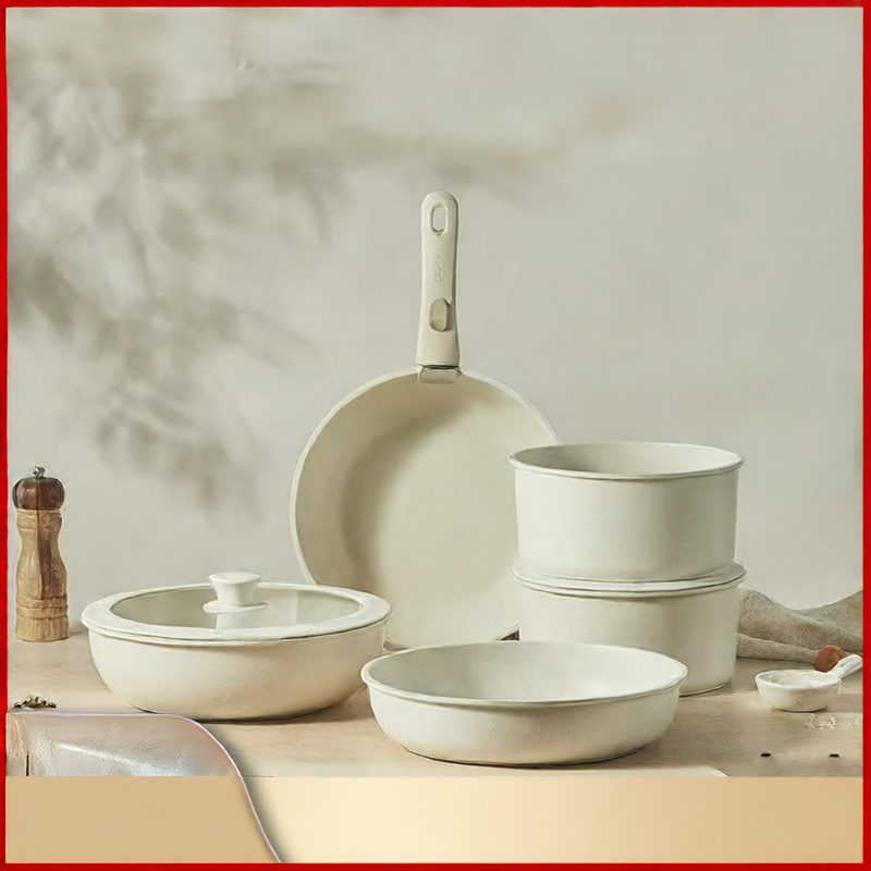Detachable handle matryoshka pot