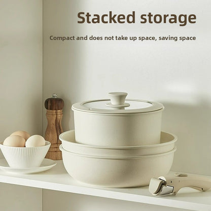 Detachable Handle Nonstick Cookware