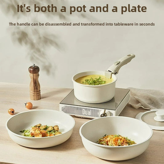 Detachable Handle Nonstick Cookware
