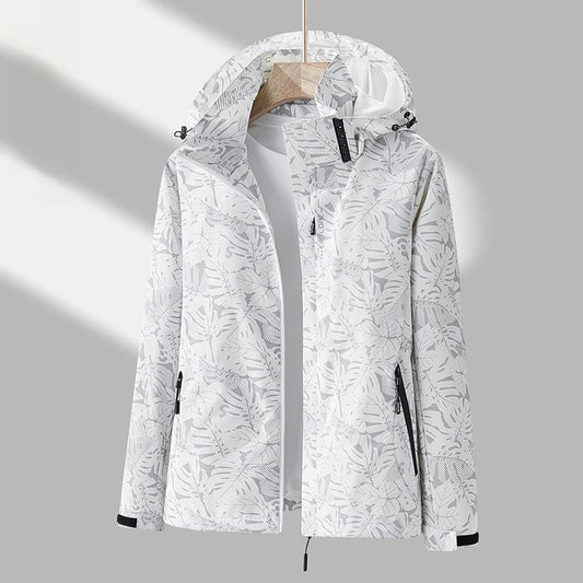 Detachable Hood Windproof Waterproof Jacket
