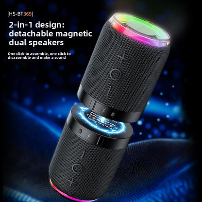 Detachable Magnetic Bluetooth Speaker