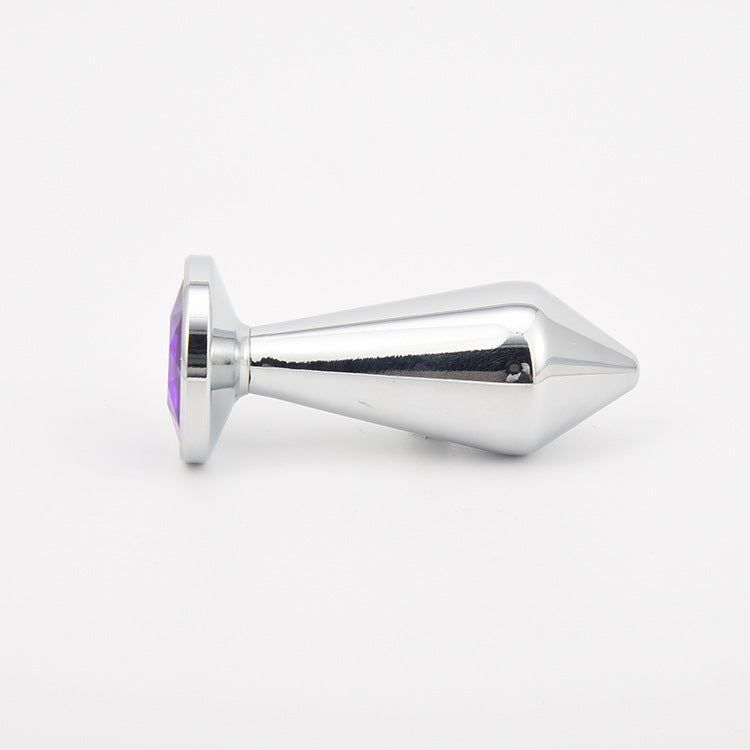 Detachable Metal Anal Plug G Point Stimulator