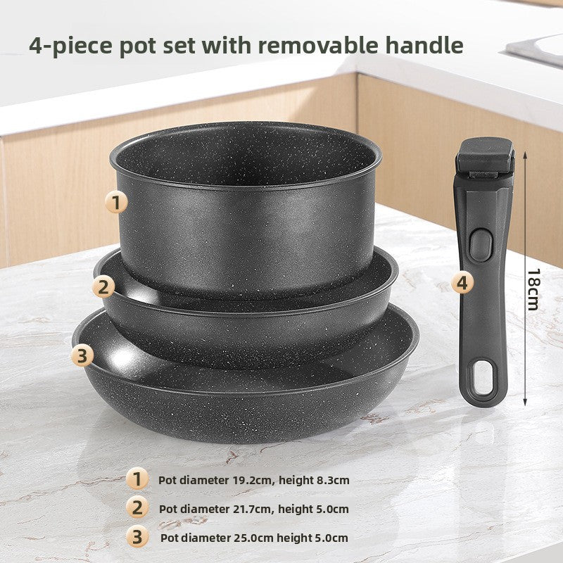 Detachable Nonstick Cookware Set