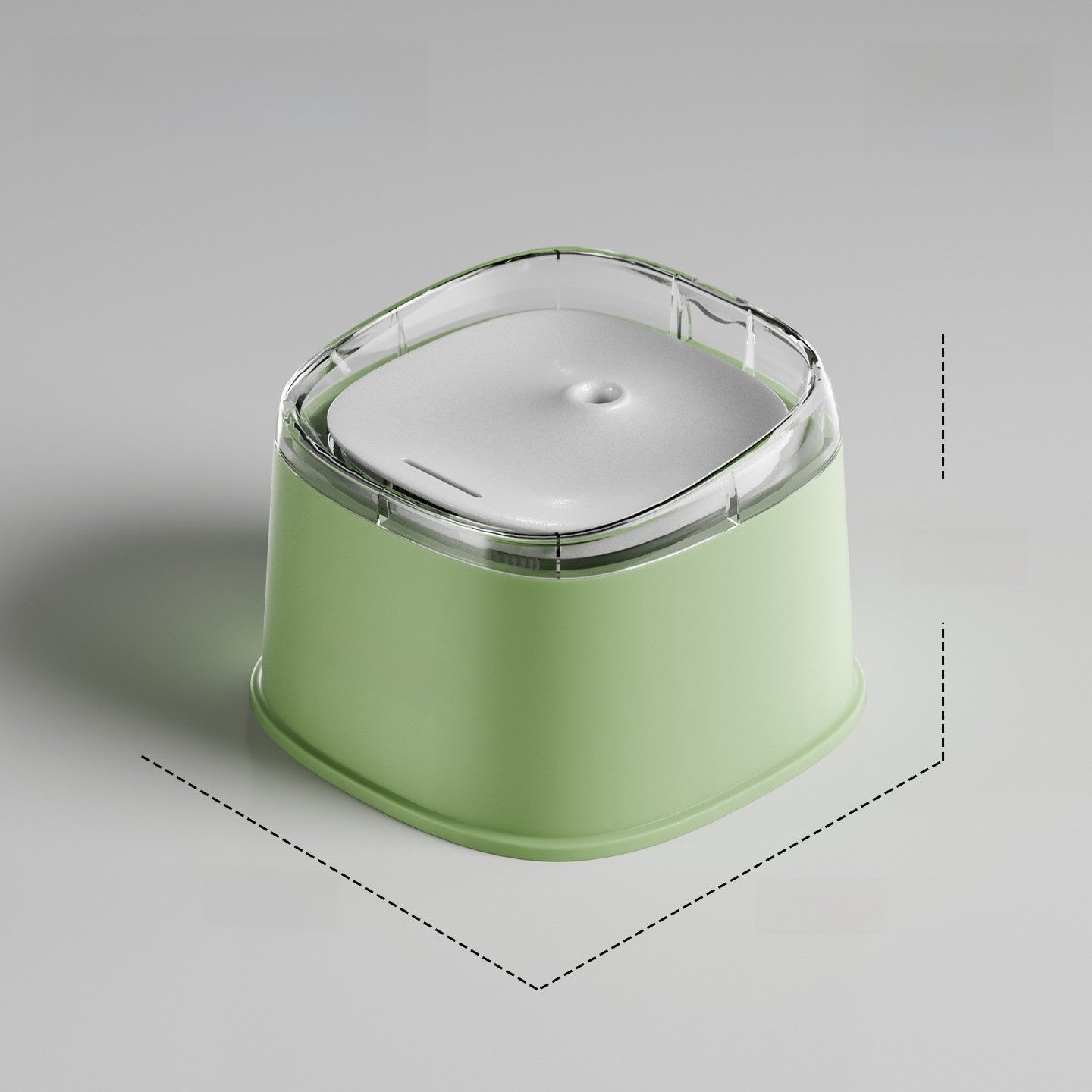 Detachable Pet Water Dispenser with Floating Bowl