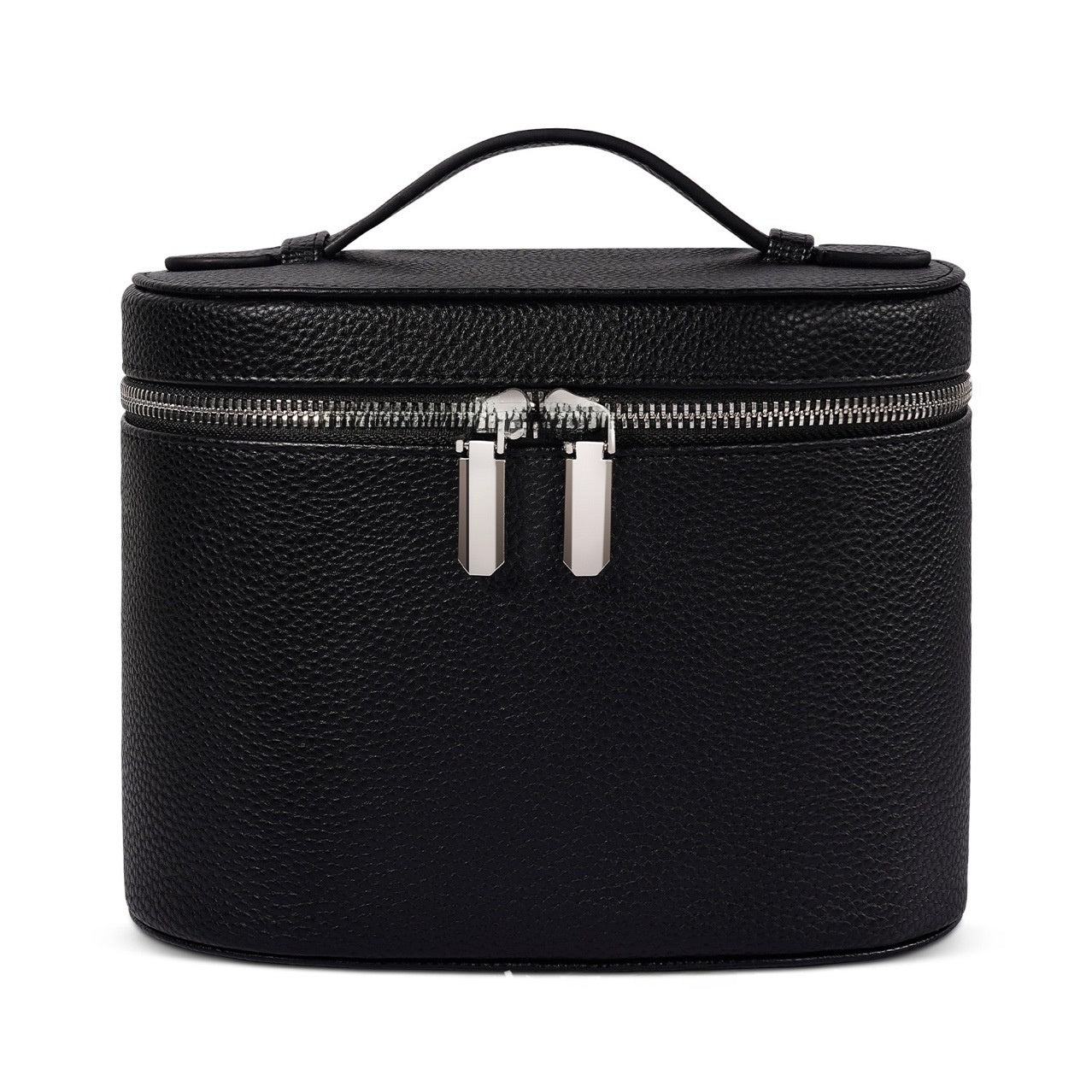 Detachable PU Leather Cosmetic Storage Bag with Elastic Band