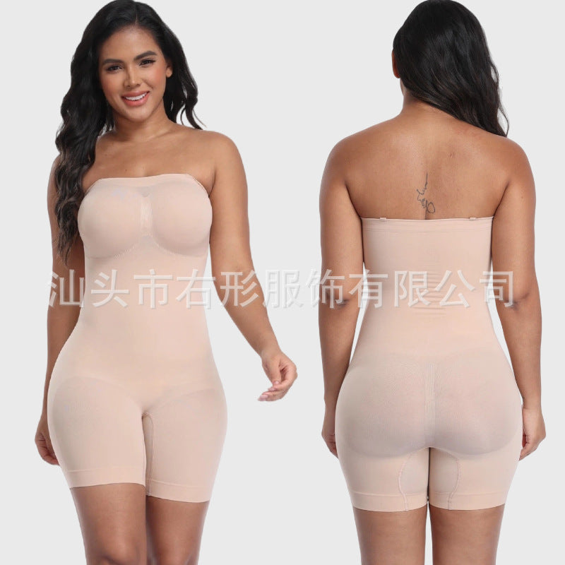 Detachable Strap Shapewear Bodysuit