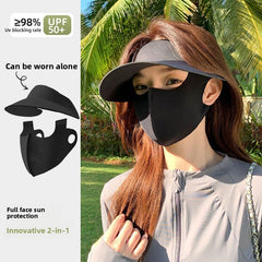 Detachable 2-in-1 short black