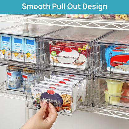 Detachable Transparent Storage Box