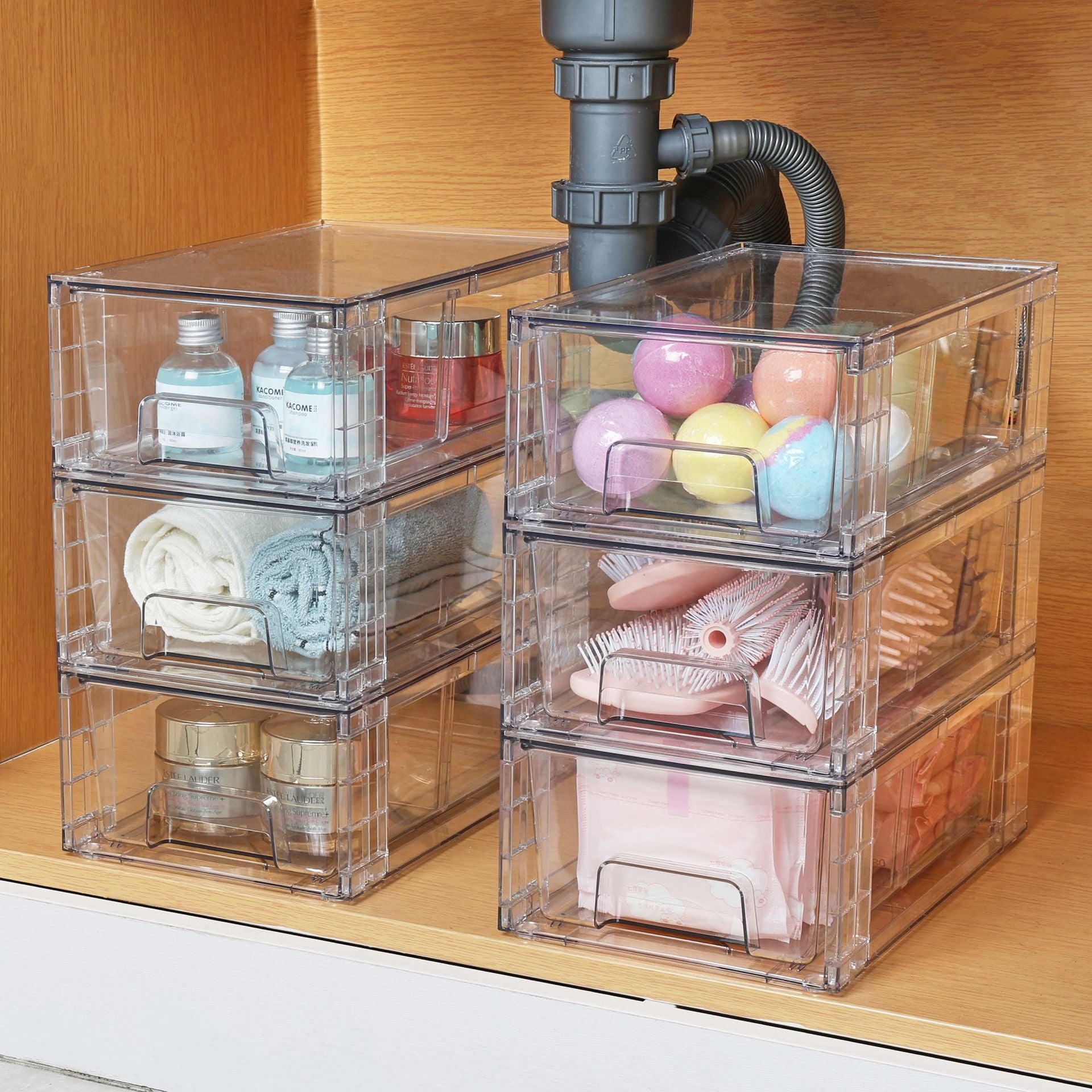 Detachable Transparent Storage Box
