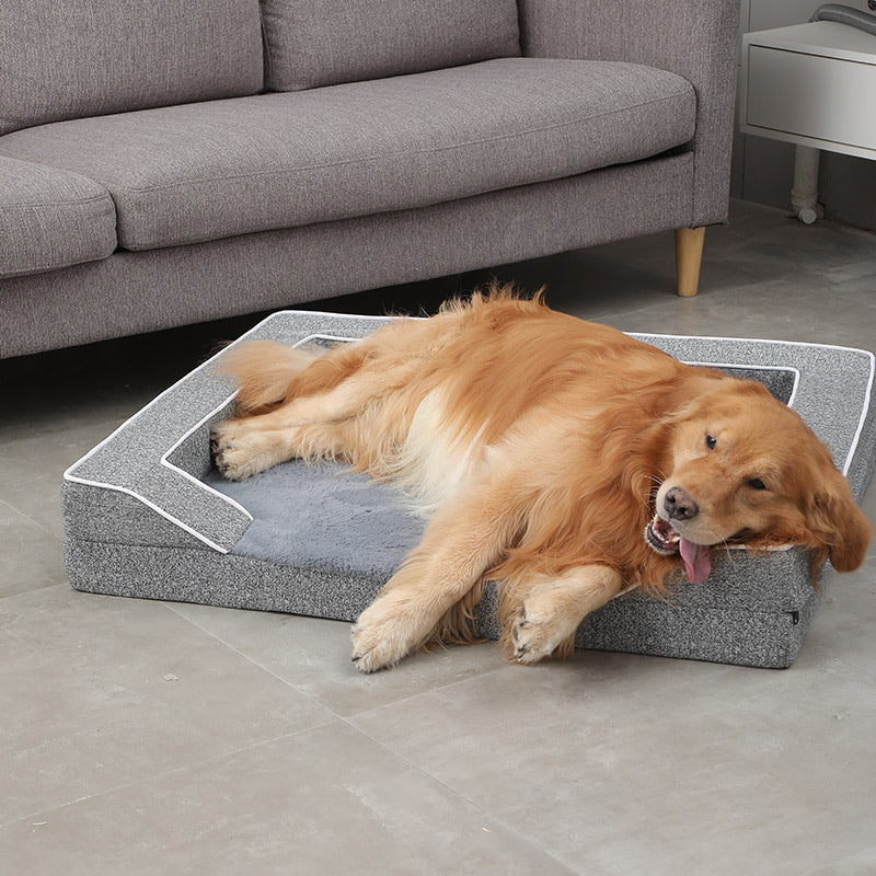 Detachable washable pet bed
