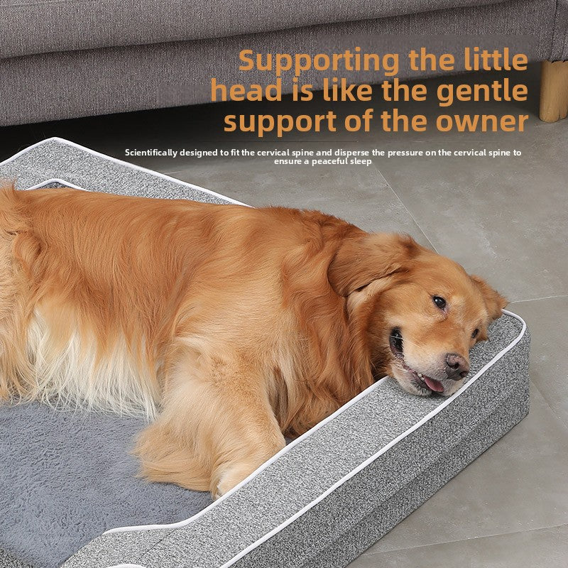 Detachable washable pet bed
