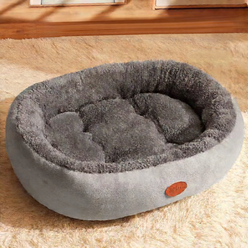 Detachable Washable Pet Bed with Warm Padding