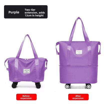 Detachable Wheel Travel Storage Bag