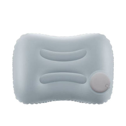 Press-Type Inflatable U-Shaped Travel Neck Pillow Comfort
