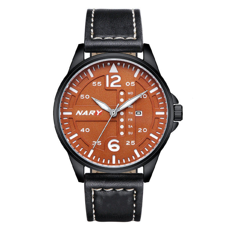 Buy Stylish Quartz Watch with Sophisticated Dial for Men