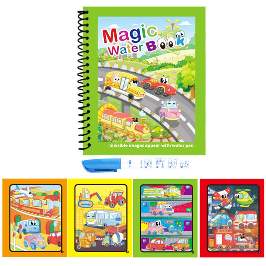 Childrens Magic Water Drawing Book for Creative Fun