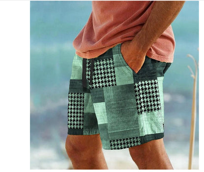 Trendy Digital Printing Casual Men's Shorts – Youth Style