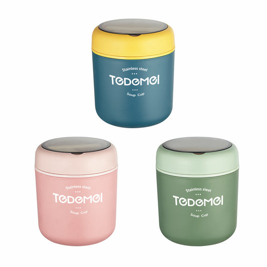 Double Layer Insulated Soup Cup for Hot Food Storage
