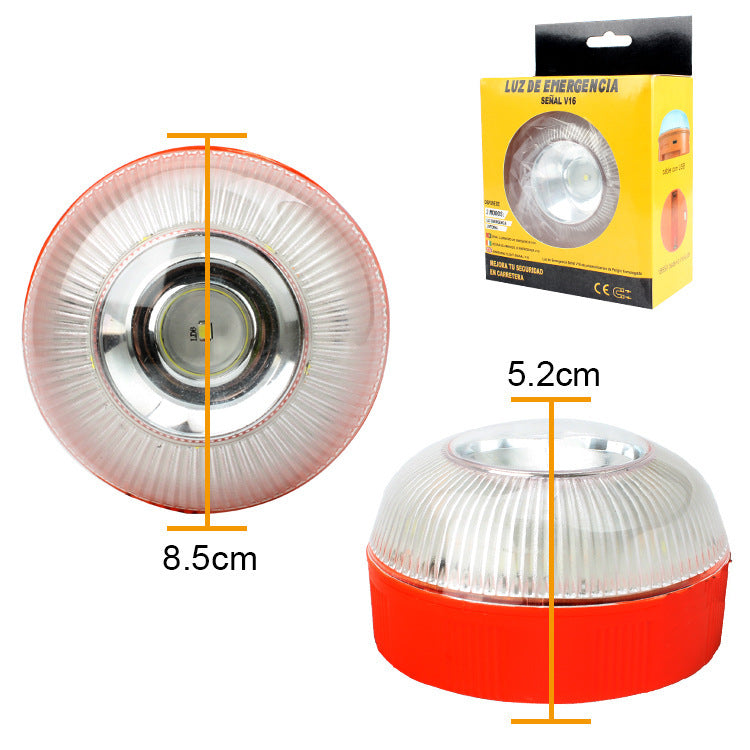 DGT certificated LED Warning Light with Flashing Modes