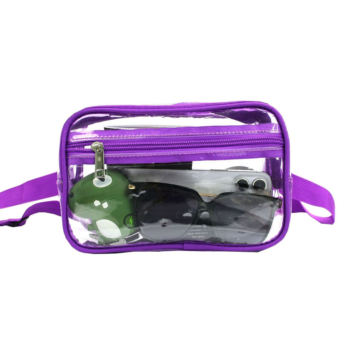 Diagonal PVC Toiletry Storage Bag