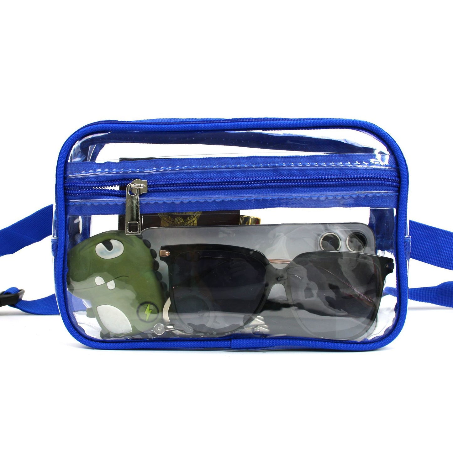 Diagonal PVC Toiletry Storage Bag