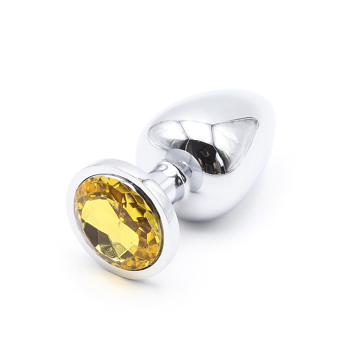 Diamond Anal Plug Metal Adult Toy