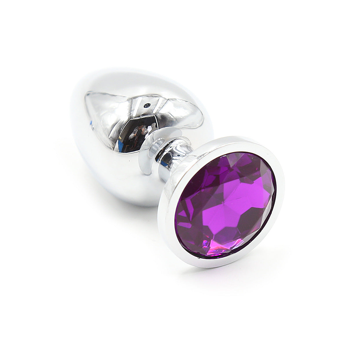 Diamond Anal Plug Metal Adult Toy