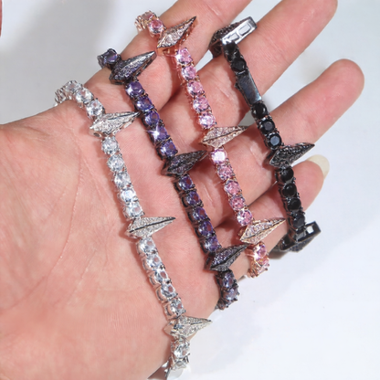 Diamond Black Panther Hip-Hop Necklace
