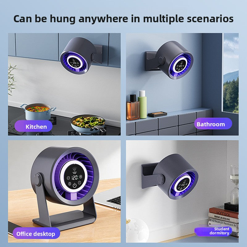 Diamond Brand Rechargeable Desk Fan with Digital Display