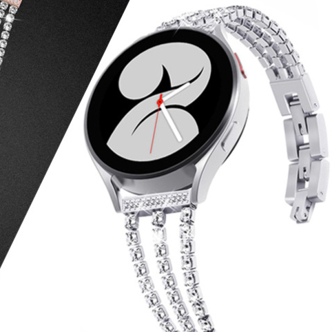 Diamond Chain Metal Watch Strap for Smartwatches