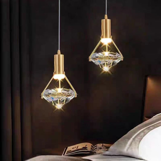 Diamond Crystal LED Chandelier
