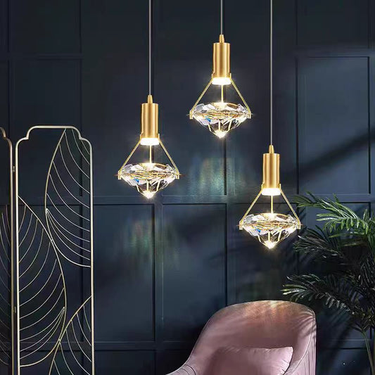 Diamond Crystal LED Chandelier