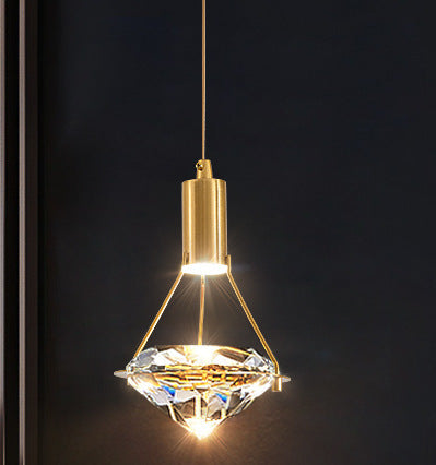Diamond Crystal LED Chandelier