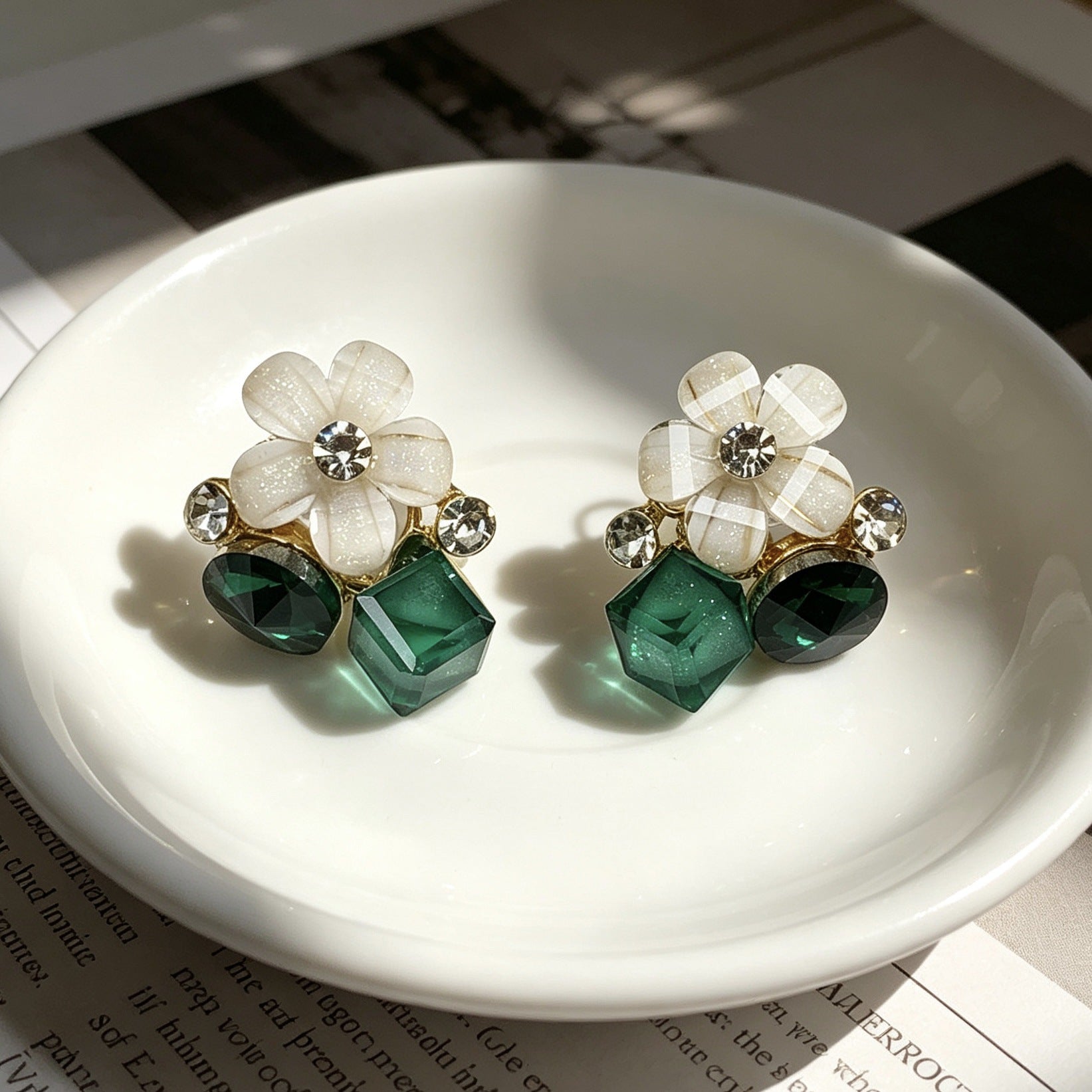 Diamond earrings