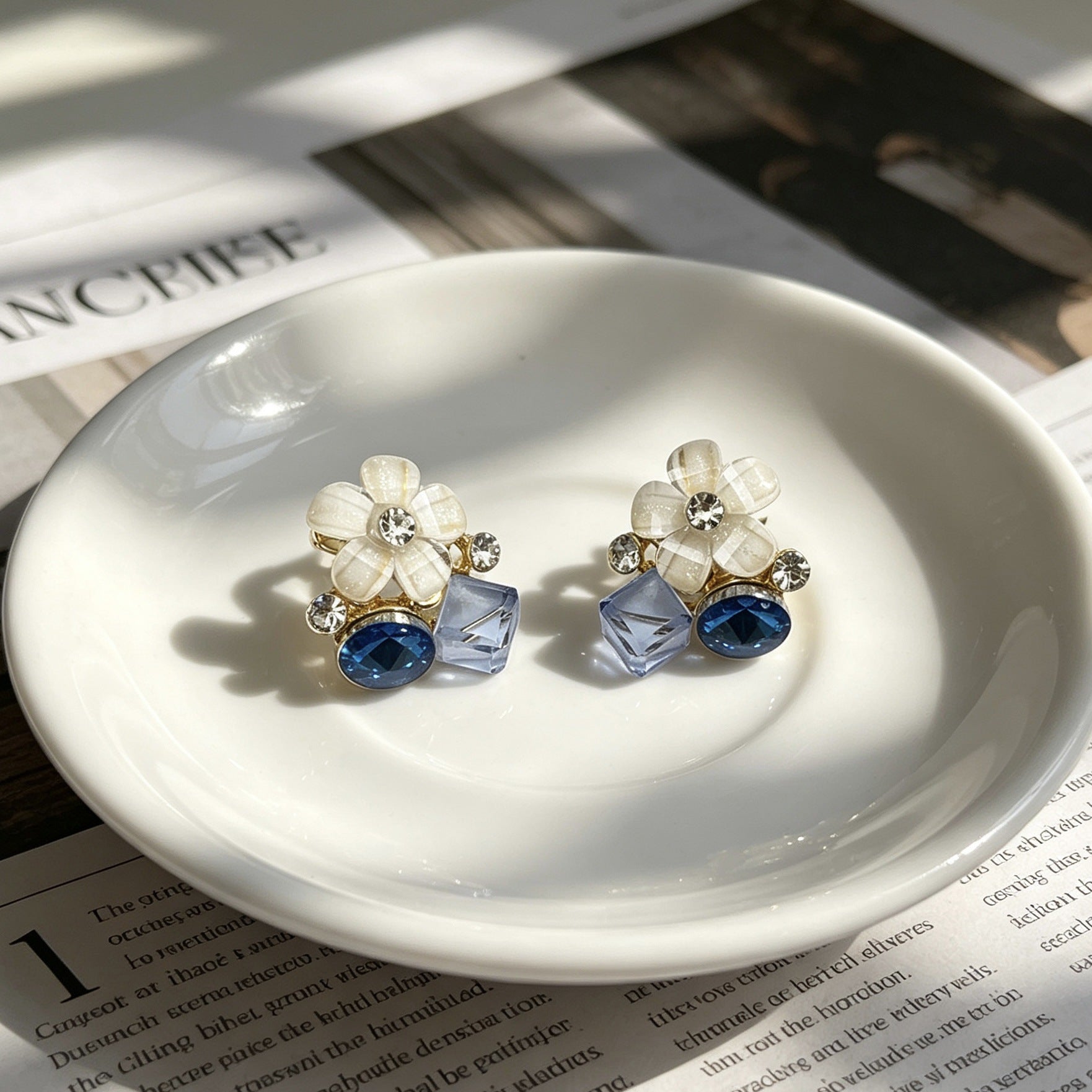 Diamond earrings