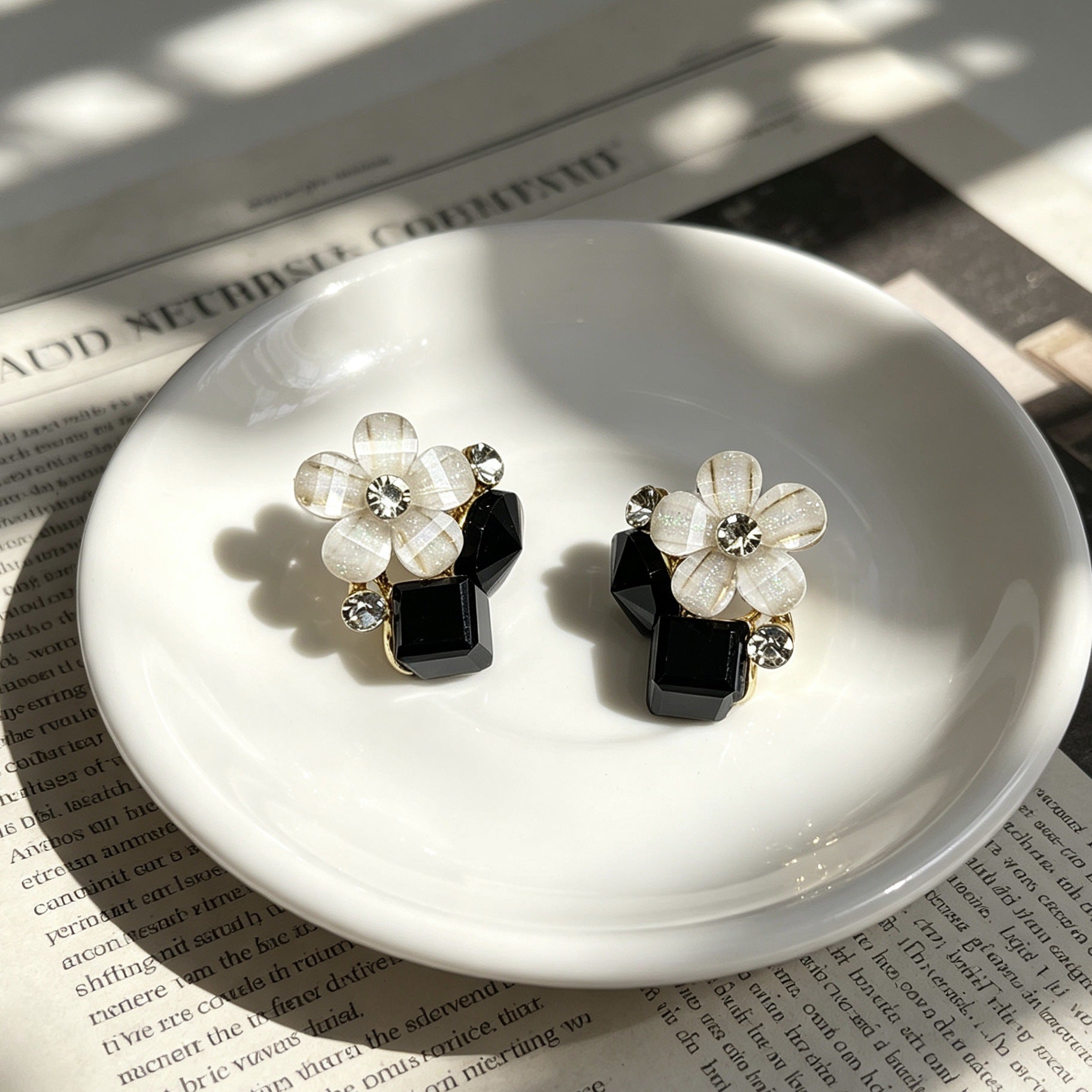 Diamond earrings
